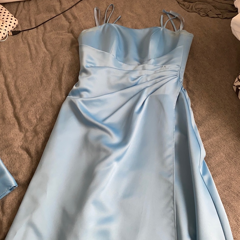 Beautiful blue prom/ homecoming/ formal dress